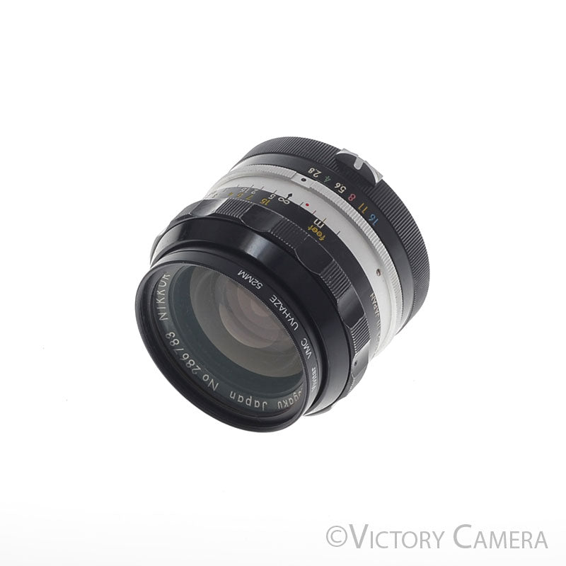 Nikon Nikkor-N 24mm f2.8 Non-AI Photomic Wide Angle Lens [EXC-] image 1