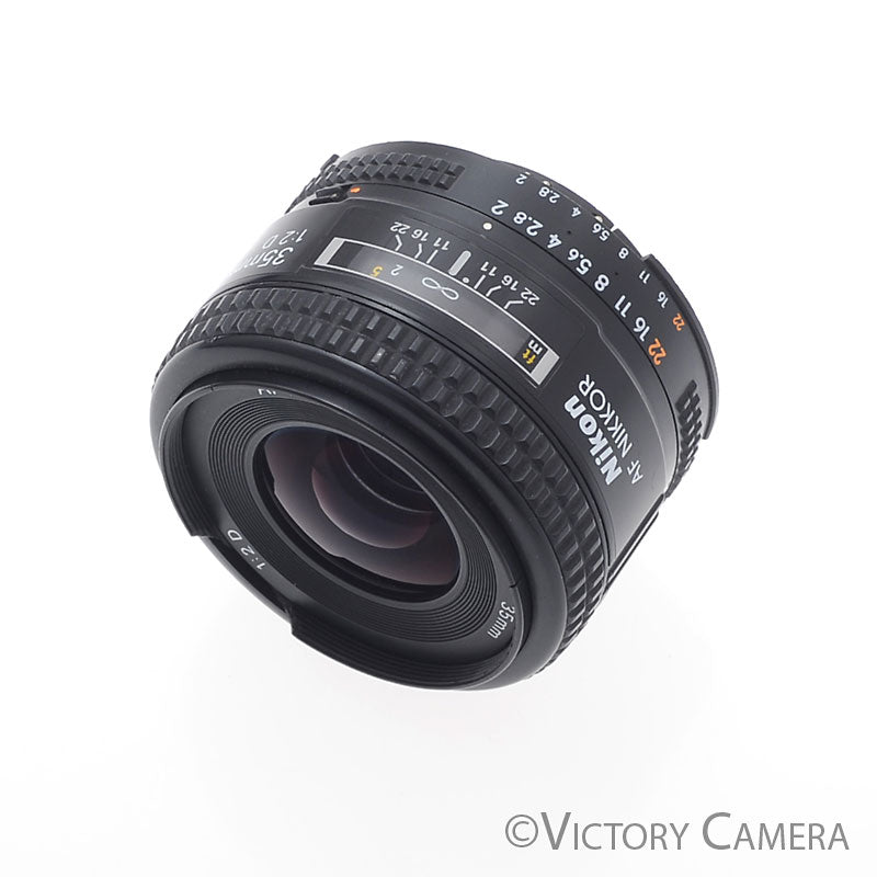 Nikon AF NIKKOR 35mm f2D Lens [BGN] - Victory Camera