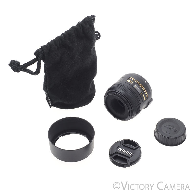 Nikon AF-S DX Micro NIKKOR 40mm f2.8G Lens [EXC+] - Victory Camera