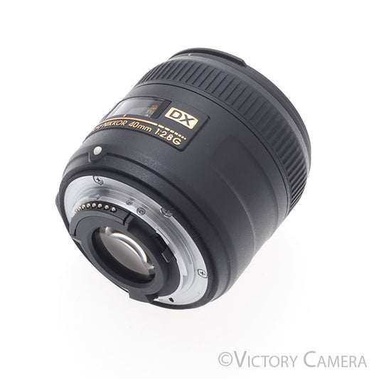 Nikon AF-S DX Micro NIKKOR 40mm f2.8G Lens [EXC+] - Victory Camera