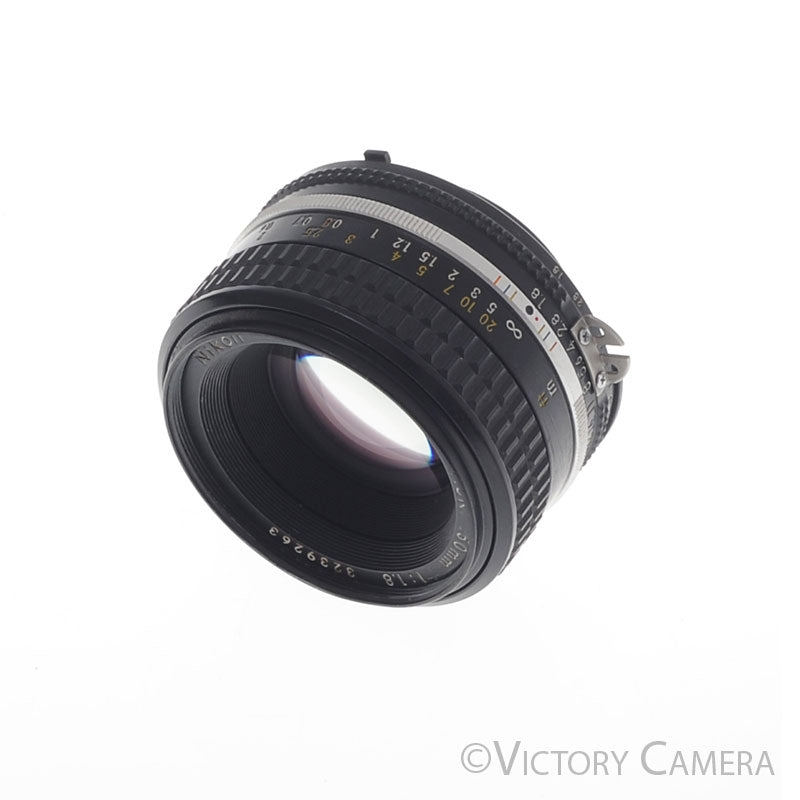 Nikon Nikkor 50mm F1.8 AI-S Manual Lens III (Long Version) [EXC+] - Victory Camera
