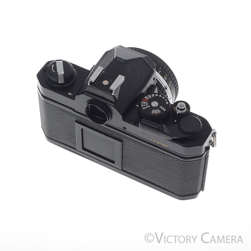 Nikon FM Black 35mm Film Camera w/ 50mm f1.8 AI-s Lens [EXC] - Victory Camera