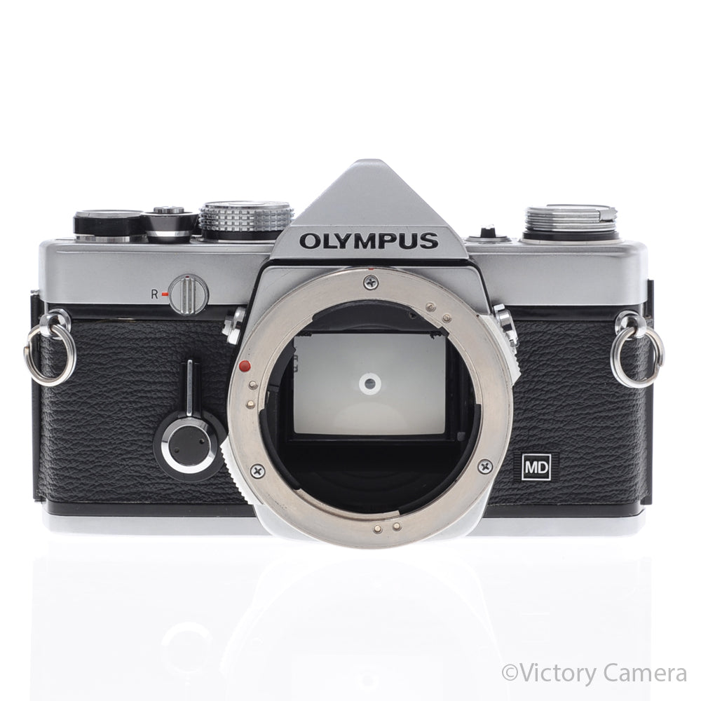 Olympus OM-1 MD Chrome Film Camera Body (no meter) [GOOD] image 1