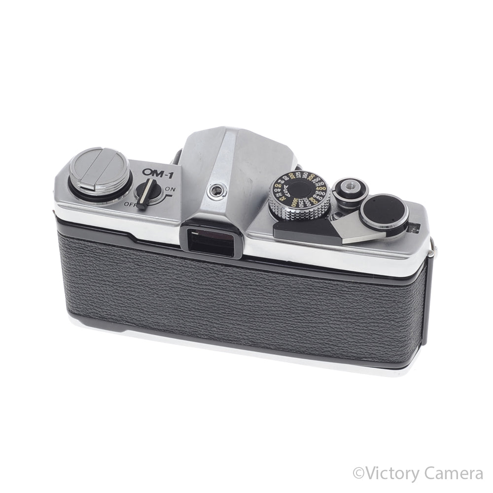 Olympus OM-1 MD Chrome Film Camera Body (no meter) [GOOD] image 3