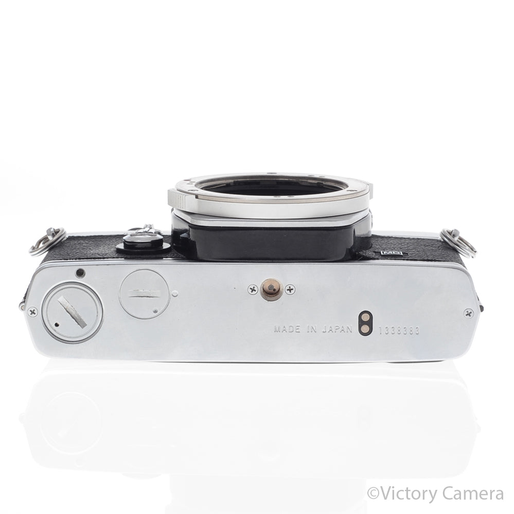 Olympus OM-1 MD Chrome Film Camera Body (no meter) [GOOD] image 4