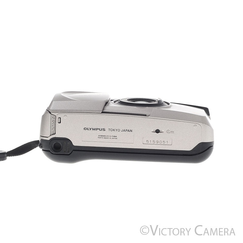 Olympus QZ 80S Silver 35mm Point & Shoot Camera -Cool- [EXC+] image 5