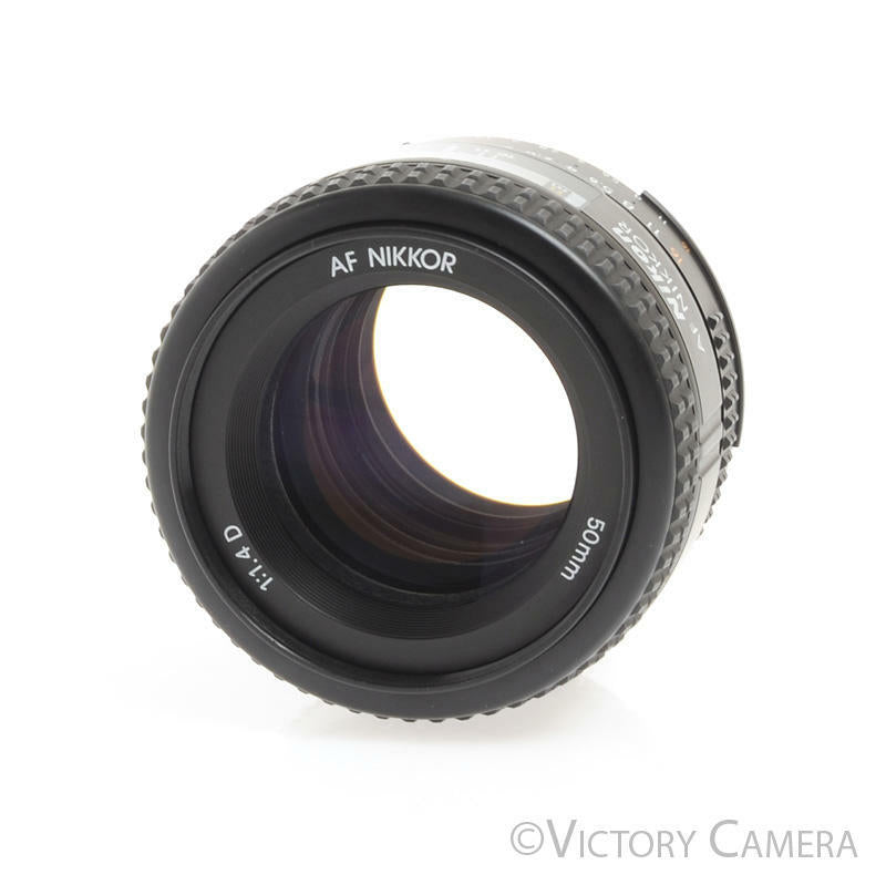 Nikon AF Nikkor 50mm F1.4 AF-D Autofocus Lens -Clean- - Victory Camera