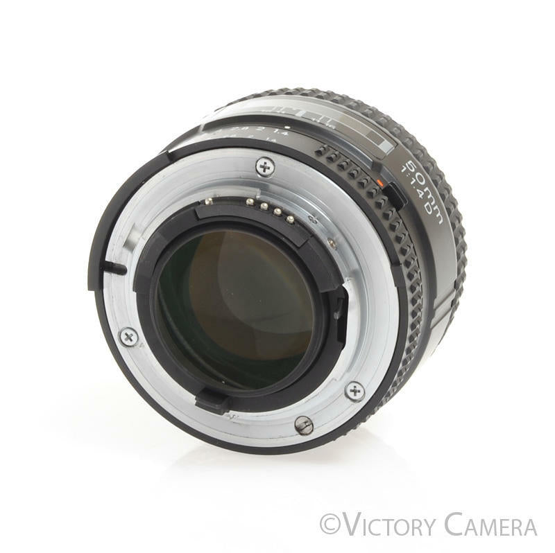 Nikon AF Nikkor 50mm F1.4 AF-D Autofocus Lens -Clean- - Victory Camera