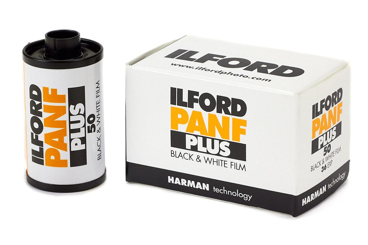 Ilford PAN F PLUS 50 Black & White Negative Film (35mm, 36 Exposures)