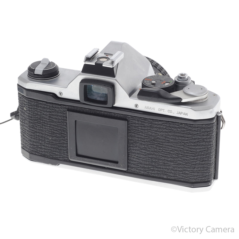 Pentax MX Chrome 35mm Camera w/ 50mm f1.7 Prime Lens [EXC-] - Victory Camera