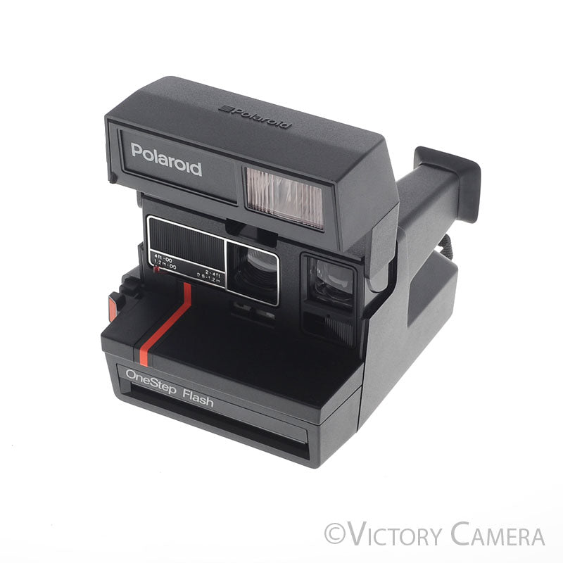 Polaroid One Step Flash 600 Black Instant Film Camera [EXC+] image 3