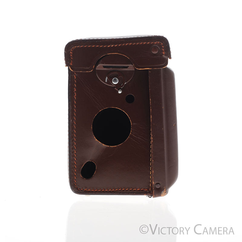Genuine Rollei Rolleiflex Brown Leather Ever Ready Case for 2.8F TLR [EXC] - Victory Camera