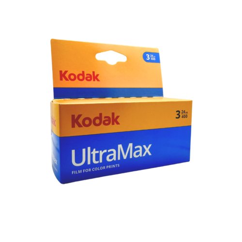 3 Pack Kodak UltraMax 400 Color Negative Film (35mm Roll Film, 24 Exposures) - Victory Camera