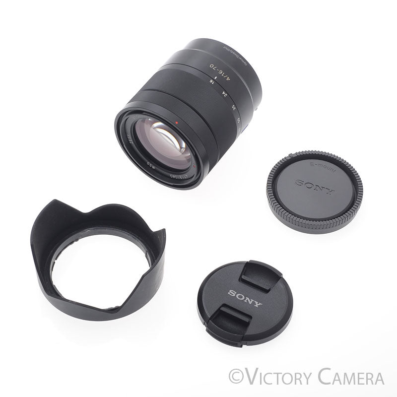 Sony Vario-Tessar T* E 16-70mm f4 ZA OSS Lens [EXC] - Victory Camera