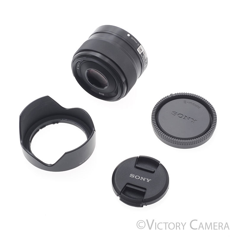 Sony E 35mm f1.8 OSS Wide Angle Prime Lens for E Mount [EXC+] - Victory Camera