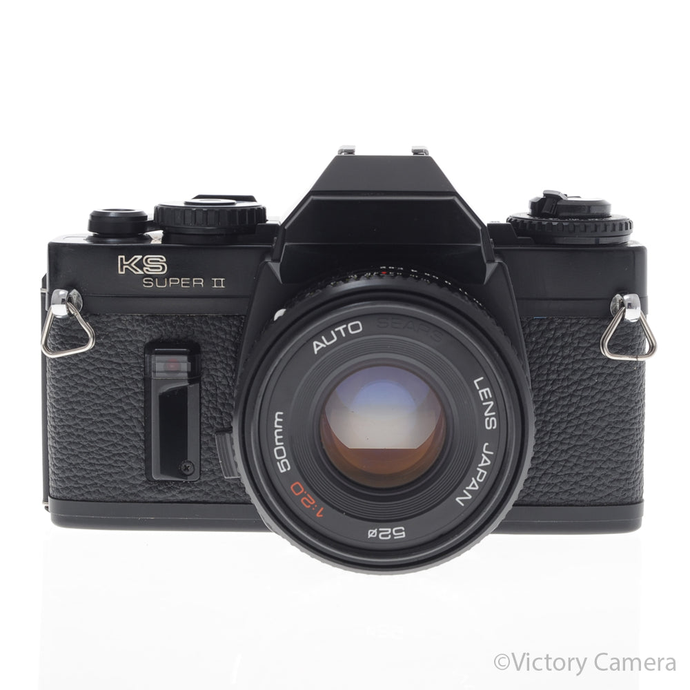 Sears KS Super II SR2000 35mm SLR Camera w/ 50mm f2 Lens [EXC] - Victory Camera