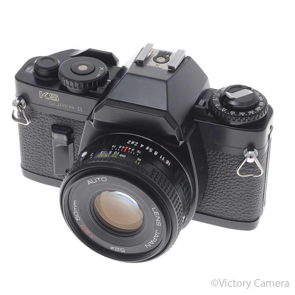 Sears KS Super II SR2000 35mm SLR Camera w/ 50mm f2 Lens [EXC] - Victory Camera