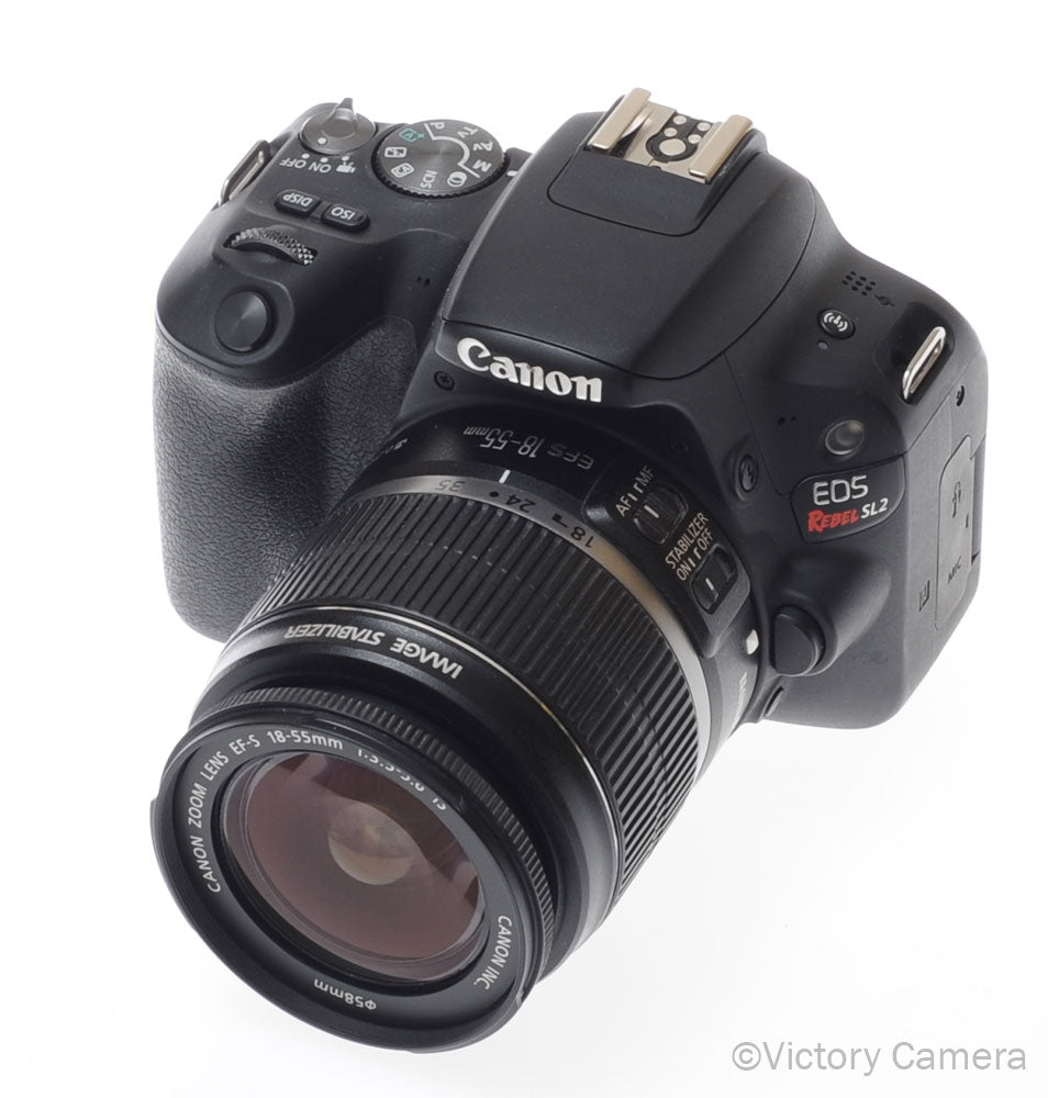 Canon Rebel SL2 24.2MP Digital SLR Camera w/ 18-55mm Zoom Lens [EXC] image 2