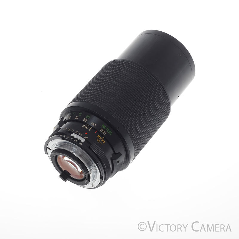 Vivitar Series 1 70-210mm f3.5 VMC Macro Zoom Lens for Nikon AI [EXC] - Victory Camera