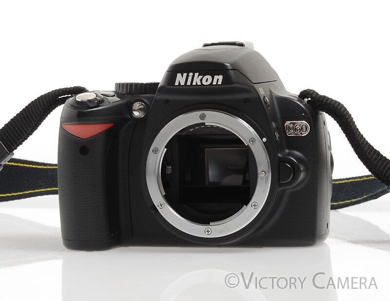 Nikon D60 10.2MP Digital SLR Digital Camera Body ~10,000 Shots [BAR] - Victory Camera