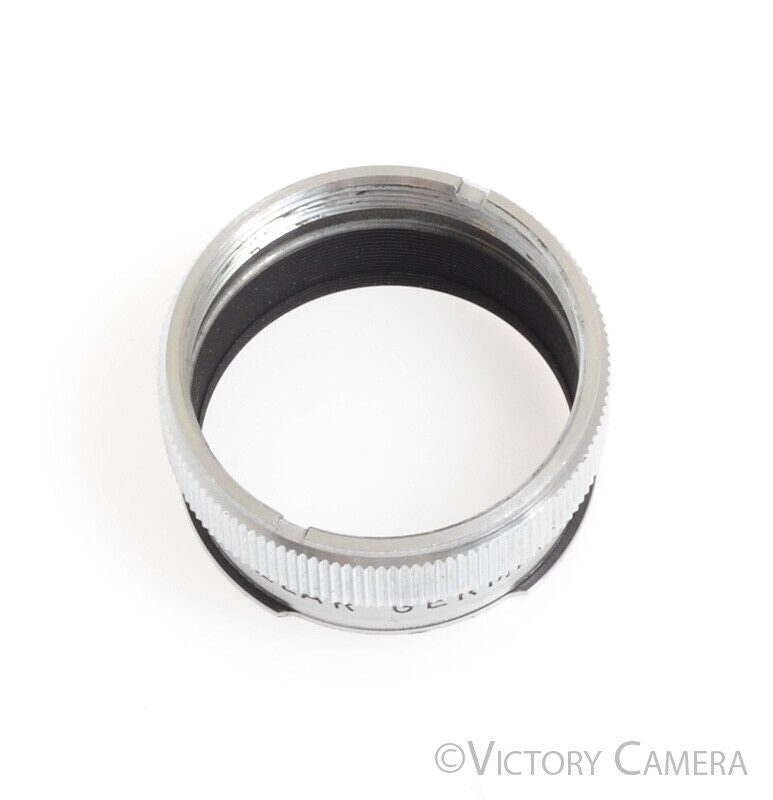 Leica Leitz Genuine SOOPD Chrome Lens Shade for Summitar 5cm f2 Lens - Victory Camera