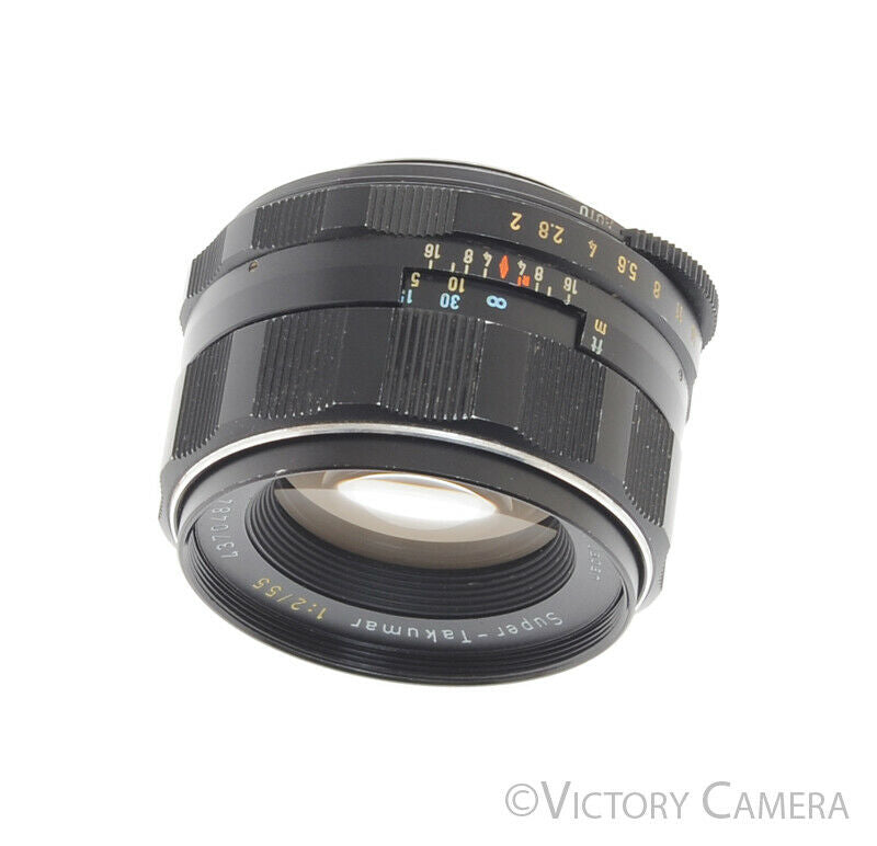 Rare Pentax SMC Takumar 55mm F2.0 M42 Screw Mount Prime Lens -Read, As is-