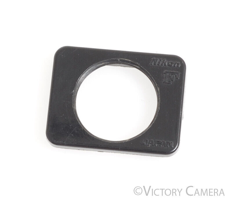 RARE Nikon F Square Rectangular 2 Round Eyepiece Eyecup Adapter Eye level Finder - Victory Camera