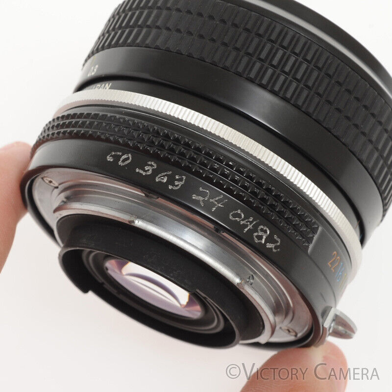 Nikon Nikkor 28mm f2.8 Non-AI Wide Angle Prime Lens - Victory Camera