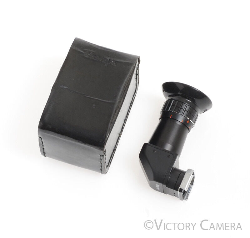 Mamiya m645 Prism Finder Right Angle Adapter w/ Case -Clean- - Victory Camera