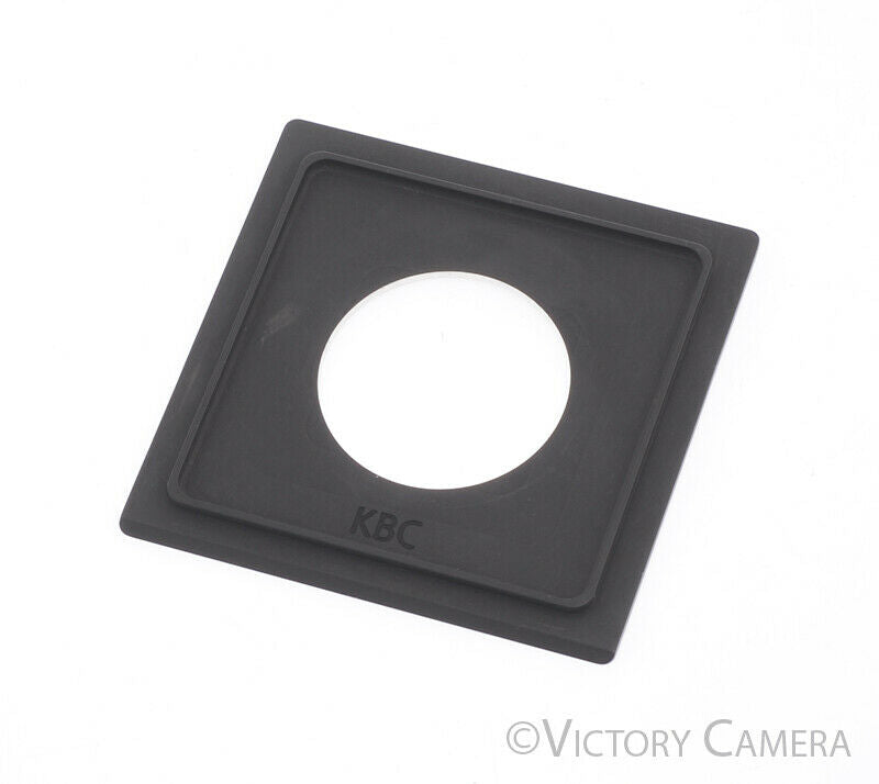 Kanham KBC View Camera Lens Board 109 x 110mm #3 54mm Hole
