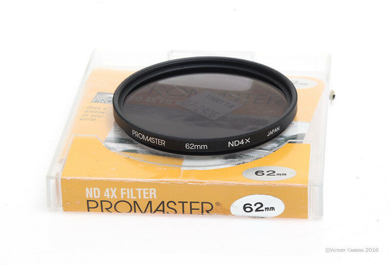 Promaster 62mm ND4 4x Neutral Density Filter (1220a-8)