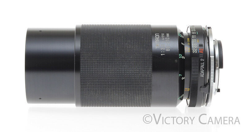 Tamron CF Tele Macro 80-210mm f3.8-4 Adaptall 2 Nikon AI Lens