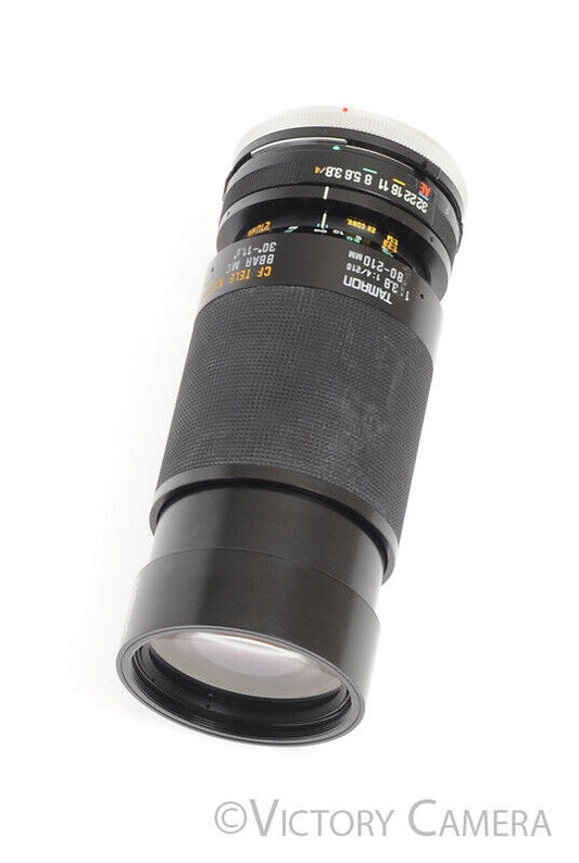 Tamron CF Tele Macro 80-210mm f3.8-4 Adaptall 2 Canon FD Lens [EXC] - Victory Camera