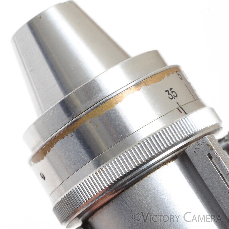 Rare Nikon Nippon Kogaku Type 6 Variframe Chrome Viewfinder -Clean, Light Haze- - Victory Camera