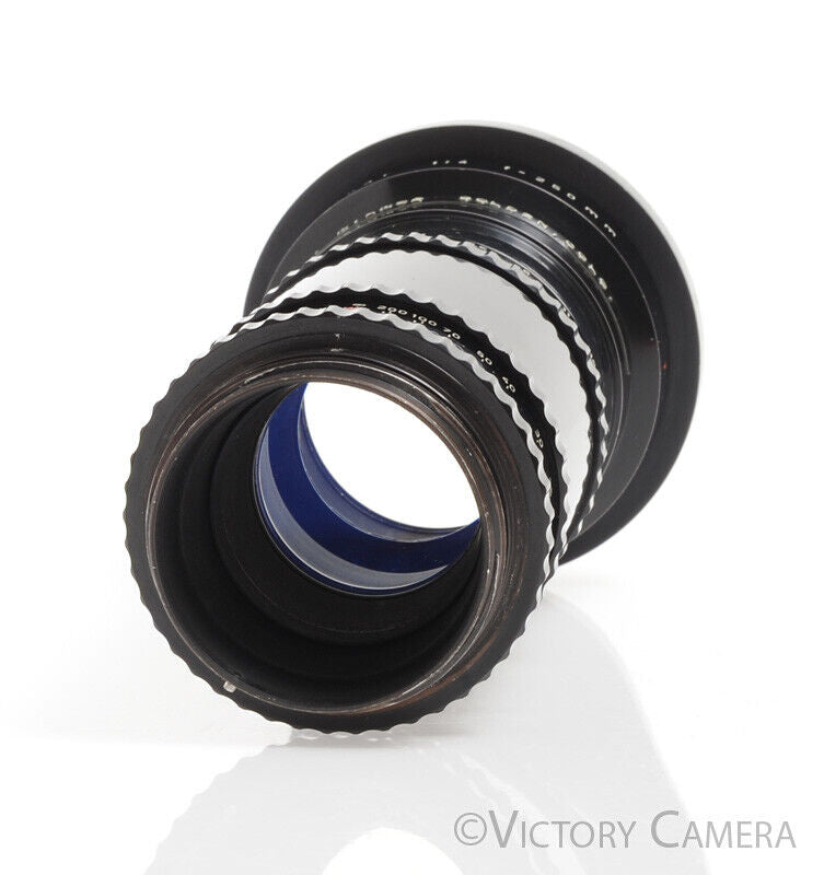 Hasselblad 250mm f4 Sonnar Zeiss Opton T Lens for 1000F / 1600F w/ Case [EXC+] - Victory Camera