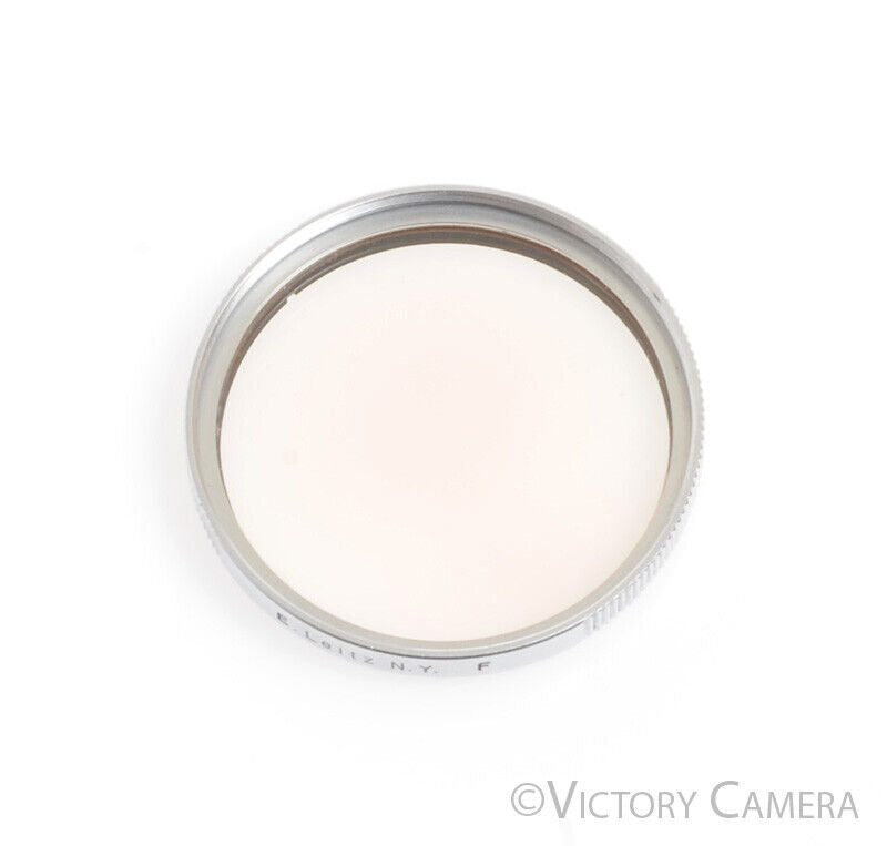 Leica E.Leitz NY E39 39mm Daylight Type F Chrome Ring Filter [EXC+] - Victory Camera