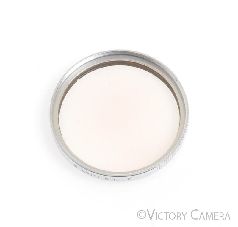Leica E.Leitz NY E39 39mm Daylight Type F Chrome Ring Filter -Clean- - Victory Camera