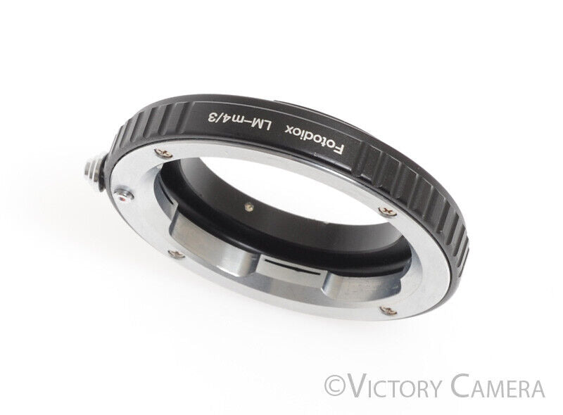 Fotodiox LM-m4/3 Leica M Mount to Micro 4/3's (Lumix) Lens Adapter -Near Mint- [MINT-] - Victory Camera