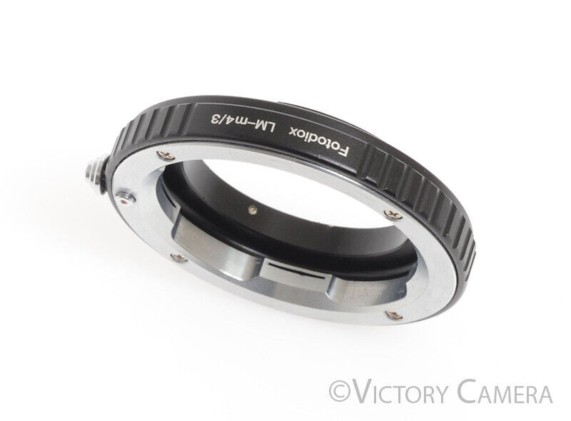 Fotodiox LM-m4/3 Leica M Mount to Micro 4/3's (Lumix) Lens Adapter -Near Mint- - Victory Camera
