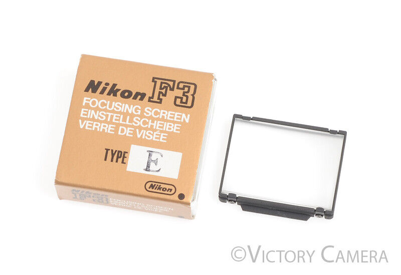 Nikon F3 Grid Focusing Screen Type E Red Dot -Near Mint in Case-