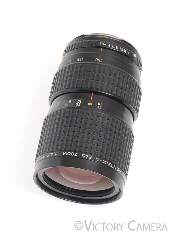 Pentax-A 645 80-160mm f4.5 Zoom Lens -Read- [EXC-] - Victory Camera