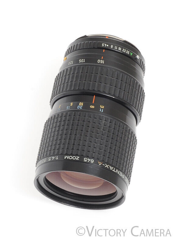 Pentax-A 645 80-160mm f4.5 Zoom Lens -Read- - Victory Camera