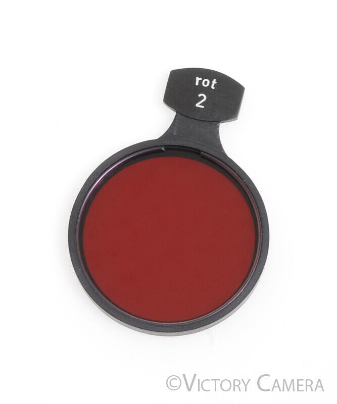 Linhof Munchen Drop-In Red rot 2 42mm Insert Filter for Technika Hood / Shade [EXC-] - Victory Camera