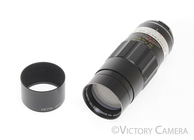 Petri 200mm F4 Telephoto Lens