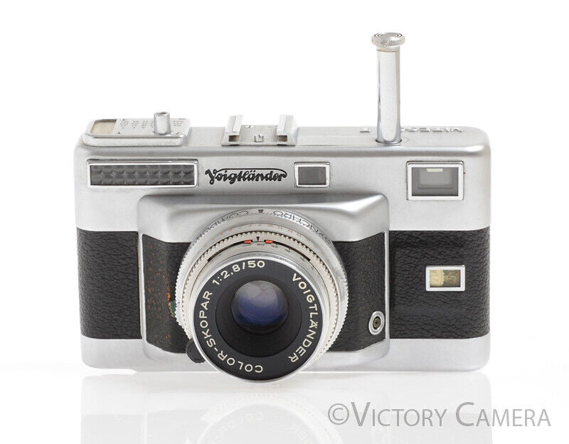 Voigtlander Vitessa T 35mm Camera w/ 50mm f2.8 Lens -As is, Bad Plunger- - Victory Camera
