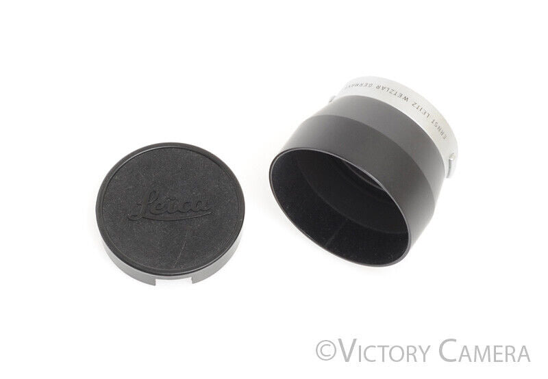 Leica IUFOO 12575N Metal Lens Shade / Hood for Elmar Elmarit 90mm, 135mm -Clean-