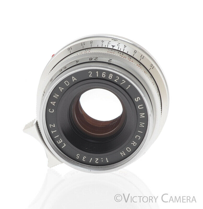 Leica Leitz Summicron M 35mm F2.0 8 Element 1st Ver. Lens -CLA&#39;d- - Victory Camera