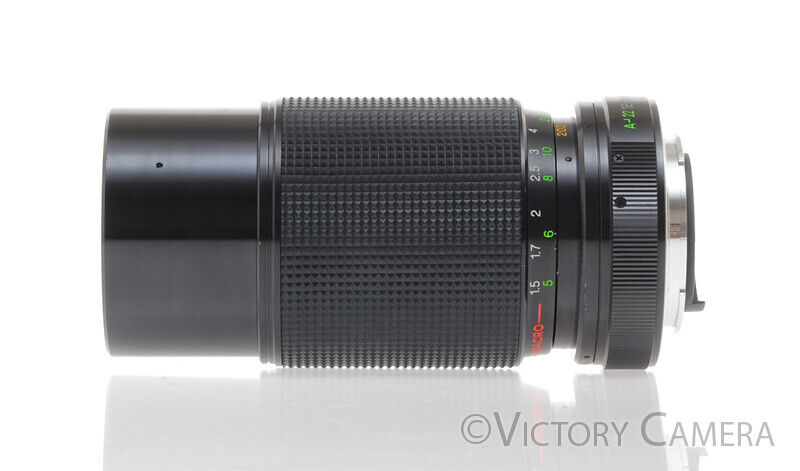 Access Precision-MC 80-200mm f4 Macro Telephoto Zoom Lens for Pentax K Mount - Victory Camera