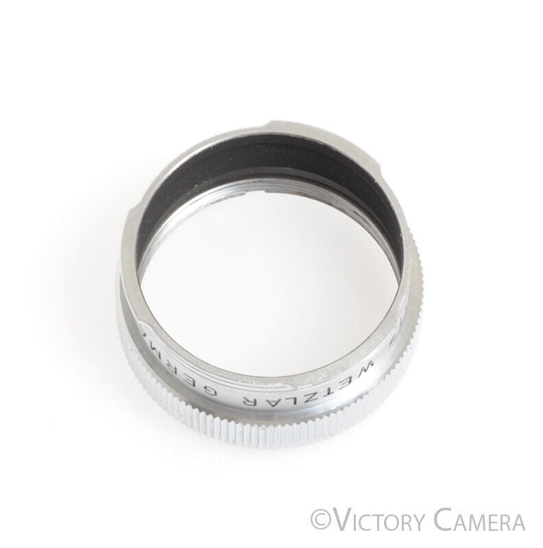 Leica Leitz Genuine SOOPD Chrome Lens Shade for Summitar 5cm f2 Lens - Victory Camera