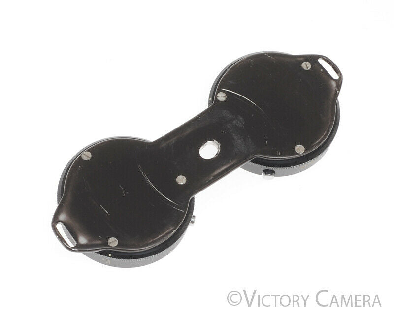 Nikon E2 Mount Two F Lenses to Bottom of Camera Homemade Adapter [EXC-] - Victory Camera
